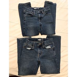 2 pairs denim boys jeans